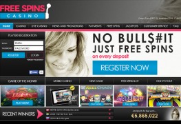 Free Spins Casino MCPcom home