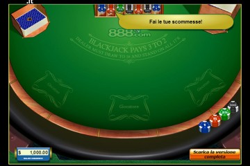 Blackjack MCPcom 888 Holdings