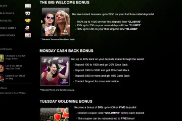 Club Gold Casino MCPcom bonus