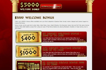 Spartan Slots Casino MCPcom bonus