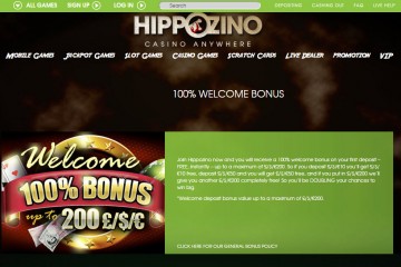 Hippozino Casino MCPcom bonus