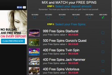 Free Spins Casino MCPcom bonus