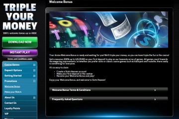 Slots Heaven Casino MCPcom bonus