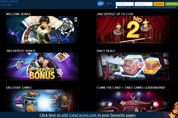 Gala Casino MCPcom bonus