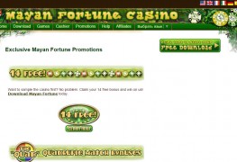 Mayan Fortune Casino MCPcom bonus