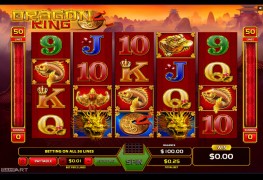 Dragon King Video Slots by GameArt MCPcom