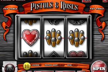 Pistols & Roses Classic slots by Rival MCPcom