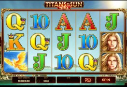 Titans of the Sun - Theia Video slots by Microgaming MCPcom