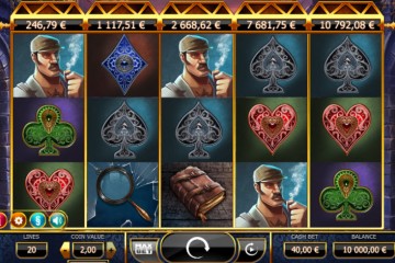 Holmes & the Stolen Stones Video Slots by Yggdrasil Gaming MCPcom