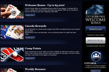 Lincoln Casino MCPcom bonus