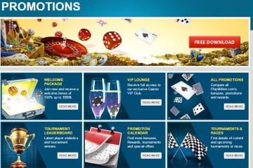 PlayMillion Casino MCPcom bonus