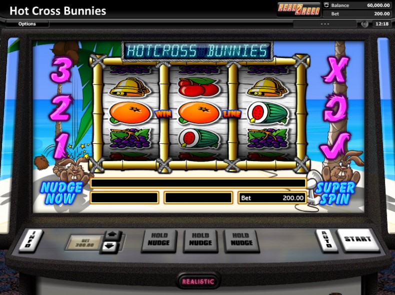 Hot Cross Bunnies Classic Slots by Realistic Games MCPcom