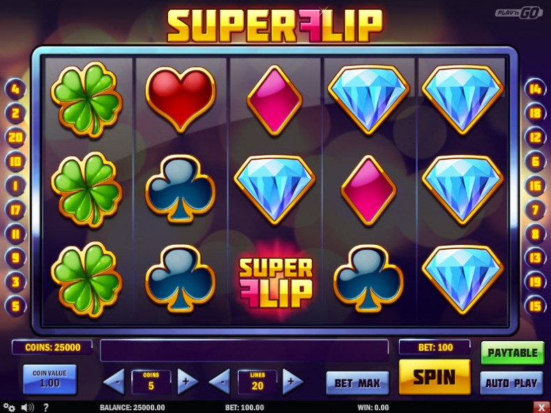 Super Flip Video Slots by Play'n GO MCPcom