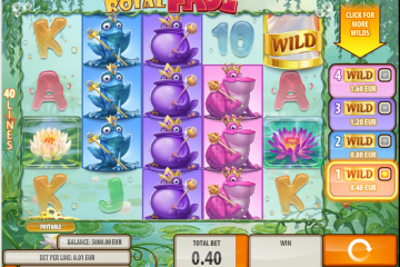 Royal Frog Video slots by Quickspin MCP