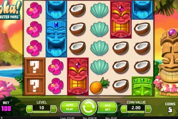 Aloha! Cluster Pays Video Slot by Netent MCPcom