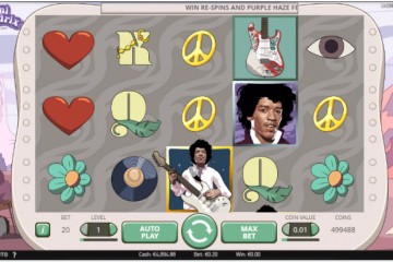 Jimi Hendrix Video Slot by Netent MCPcom
