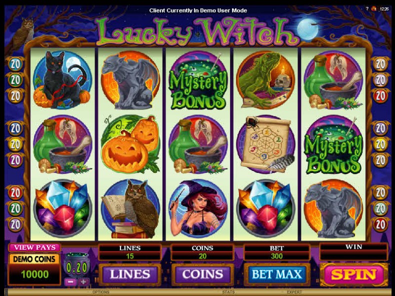 Lucky Witch MCPcom Microgaming