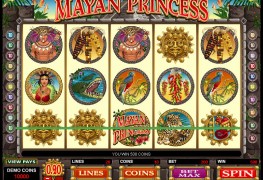 Mayan Princess MCPcom Microgaming