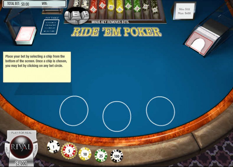 Ride'em Poker MCPcom Rival