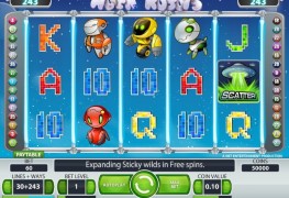 Alien robots screenshot main game