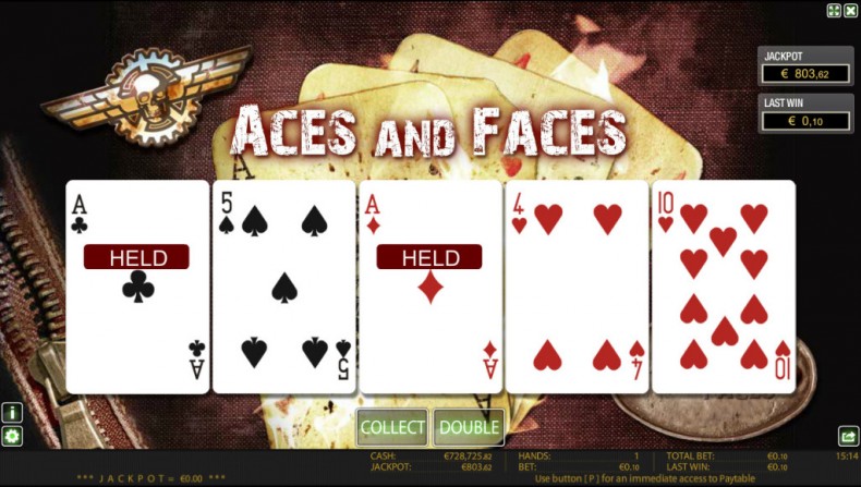 Aces and faces mcp wm win