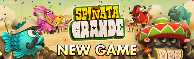 Spiñata Grande - 20 No Deposit Free Spins