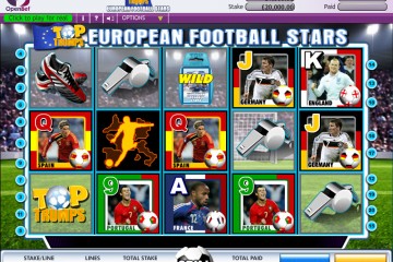 Top Trumps European Football Stars Slot MCPcom OpenBet
