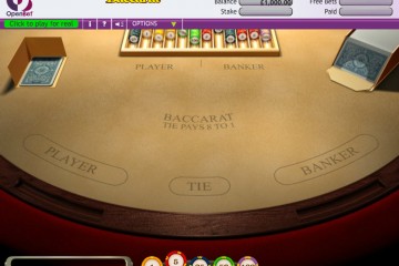 Baccarat MCPcom OpenBet
