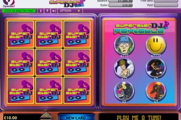 Super Star DJ Scratch Card MCPcom OpenBet