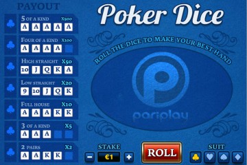 Poker Dice MCPcom PariPlay